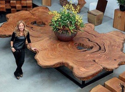 Zseniális ötletek - fényképek , a FA bútorok szerelmeseinek,