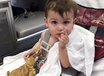 11 hónapos babát találtak a kukában. Túlélte!