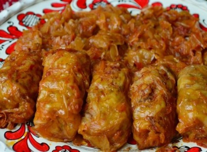 PARADICSOMOS TÖLTÖTT KÁPOSZTA, ILYEN EGY MAGYAROS EBÉD!