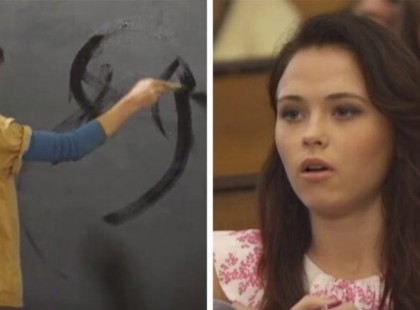 A fiú portrét készít a lányról akibe szerelmes – nézze, hogy reagál a lány mikor rájön, ő van a képen