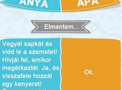 10 ordító különbség Anya és Apa között!