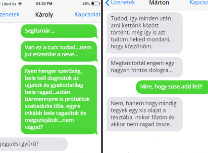 15 teljesen átlagosnak indult beszélgetés, ami hirtelen nem várt fordulatot vett