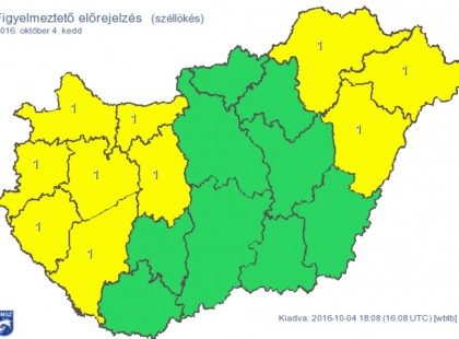 Készülj! Brutális szélvihar közelít! Ezek a települések külön veszélyesek lesznek!