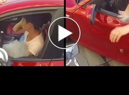 A MŰVELETLEN SOFŐR kidobta a szemetet az autó ablakán… de a “SORS” keményen megleckéztette!