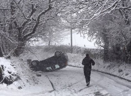 Másodfokú hóviharriadó van!A riadó többek között Kovászna, Hunyad és Brassó megyét érinti.
