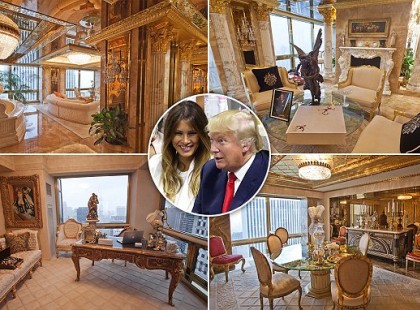 Így néz ki Trump 100 milliós New York-i lakása !