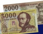 Jön az új 5000 forintos is.két új bankjegy jön, emellett meg kell szabadulni a régi húszezresektől is.