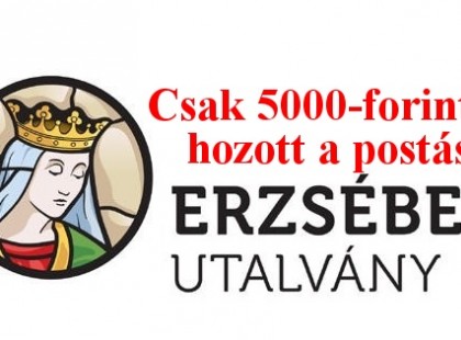Tízezer forint helyett csak ötezret hozott a postás