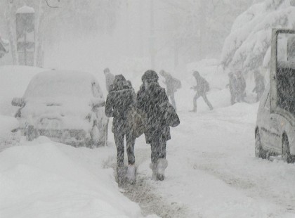 20cm hó jön ,kiadták a riasztást .Mutatjuk a megyéket