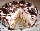 Minden nap elkészíteném ezt a tortát! A világ legfinomabb tortája sütés nélkül készül, meggyel és babapiskótával!