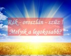 Rák - oroszlán - szűz !Melyik a legokosabb? Csillagjegyek intelligenciája! Miben vagy jó?