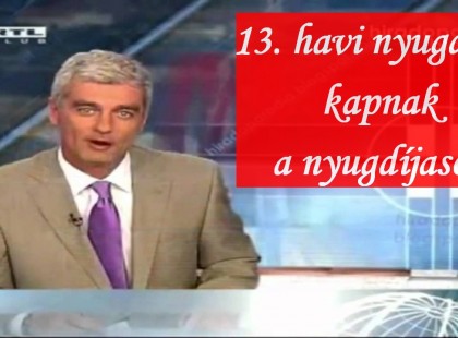 13. havi nyugdíjat kapnak a nyugdíjasok – ITT VAN RÉTVÁRI BENCE BEJELENTÉSE!