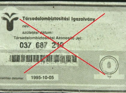 Figyelem!Vége a taj kártyának! Ezentúl ezt kérik majd helyette! Csináltassa meg minél előbb ön is!