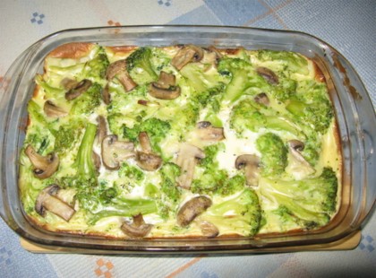 Rakott brokkoli gombával, finomabb és könnyebben elkészíthető ételt még nem készítettél!