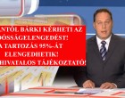 Mostantól bárki kérheti az adósságelengedést! A tartozás 95%-át elengedhetik! – itt a hivatalos tájékoztató!