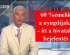 54 és 72 év közöttiek figyelem! Áprilisban sokan kapnak közületek nagy összegű pénztámogatást! Nem kell igényelni, automatikusan viszi a postás!