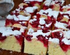 A legegyszerűbb vaníliás meggyes sütemény receptje!