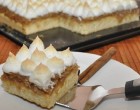 Káprázatos habos almás szelet! Olyan mint amilyet a nagyi süt!