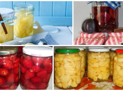 17 igazán finom ízű gyümölcskompót válogatás