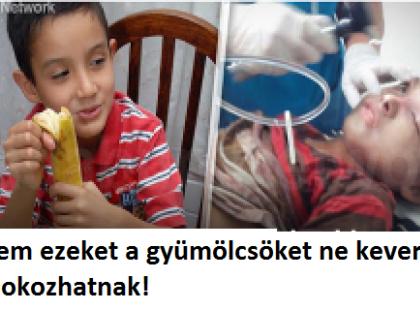 Figyelem 7 gyümölcs, amit soha ne keverj, mert a gyermeked életébe kerülhet!