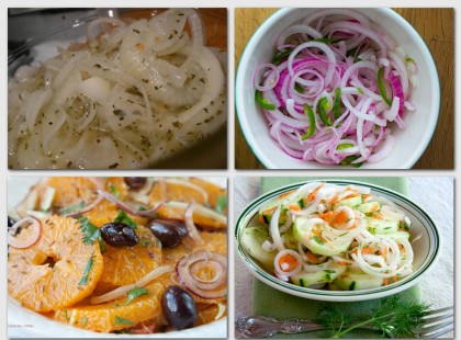 8 csodás hagymasaláta! Jól behűtve eszméletlen finom :)