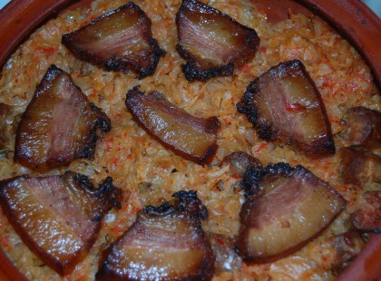 Betyárkrumpli savanyú káposztával, ez aztán betyáros egy étel!