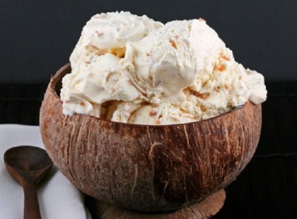 Ellenállhatatlan kókuszfagylalt, fagylaltgép nélkül! Cukor nélküli varázslatos finomság!