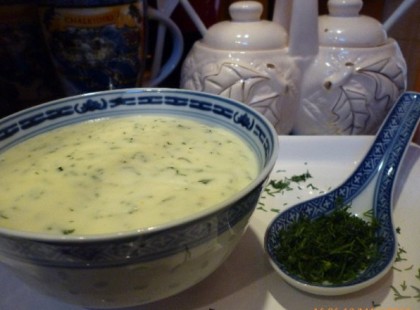 Ízletes kaporleves (kb. 10-15 perc) – ilyet még biztos nem ettél, pedig nagyon fincsi!