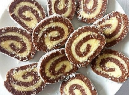 Káprázatos kókusztekercs, annyira finom, hogy nem lehet betelni vele!