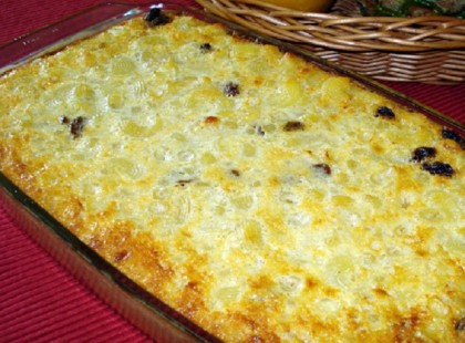 Különleges rakott tészta, édes finomság, nem lehet betelni vele!