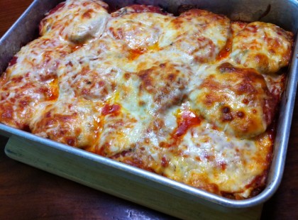 Mámorítós sajtos padlizsán! Villámgyors recept!