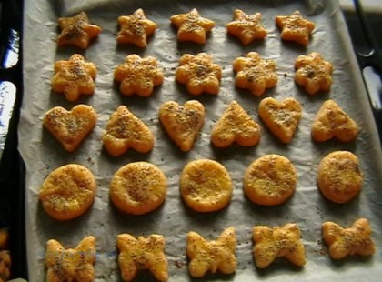 Sós teasütemény, még kihűlni sincs ideje, már esszük is!