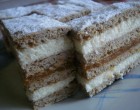 Balaton szelet, rengeteg krémmel! Mennyei édesség!