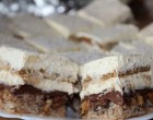 Igazán fenséges habos diós szelet &#8211; Azon kívül, hogy gyönyörű nagyon finom is!