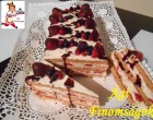 Mézes grízes sütésmentes epres torta csoda Ágicától!