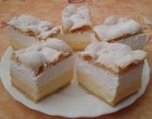 Nagyon finom, könnyű Felhő szelet sütemény! Próbáljátok ki nagyon finom!