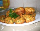 Töltelék muffin sütőben sütve! Önálló ételkén egy vacsira, salátával, remek!