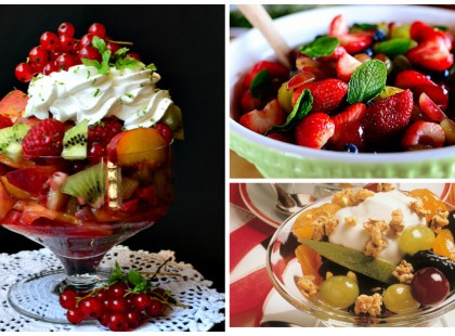 A 12 legfinomabb gyümölcssaláta receptje, fenséges édes desszertek!