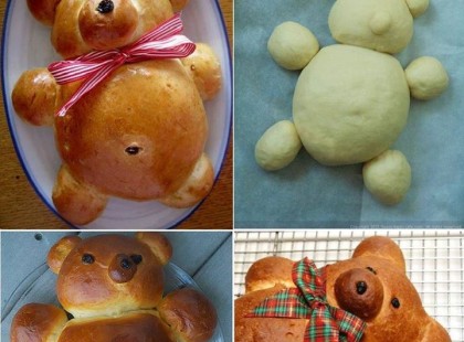 A legaranyosabb kalács: Mézes mackó sütemény!