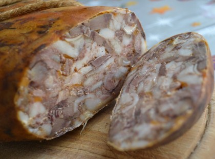 Az igazi falusi disznósajt, ami szem szájnak ingere!