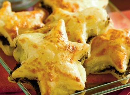 Bámulatos csillagocskák különleges sajtos töltelékkel! Káprázatos recept!