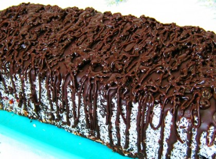 Csokoládés kókuszos keksztorta – Csokifüggőknek kötelező!