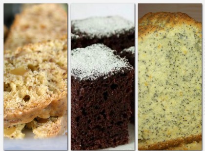 Egyszerűen elkészíthető, mégis nagyszerű mákos, kakaós és diós szelet!