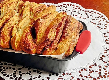 Fahéjas fátyolkalács – puha foszlós tészta, álom finom!