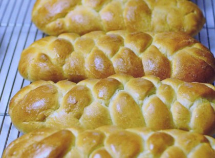 Finom fonott kalács pont úgy, ahogy vidéken sütik!