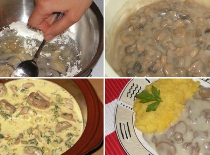 Fokhagymás gombapörkölt káprázatosan finom étel, ami pillanatok alatt elfogy!