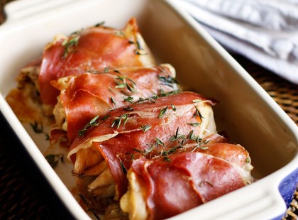 Fóliában sült sonkás csirke – ropogós falatok a húsvéti asztalra!