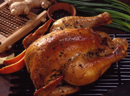 Gyömbéres fokhagymás sült csirke – hát ez valami csoda finom!