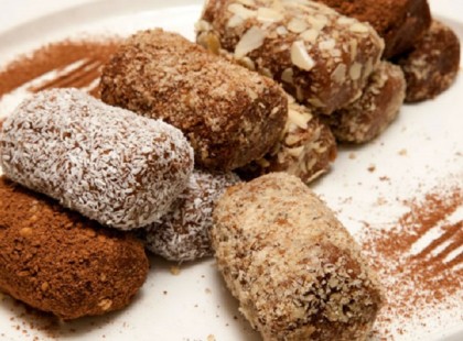 Habkönnyű gesztenyekolbász, percek alatt elkészül és nagyon finom!