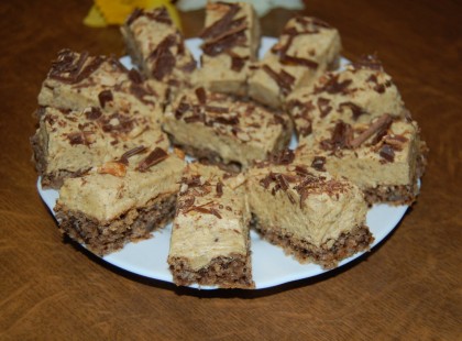 Habos diós krémes szelet – valódi húsvéti finomság!